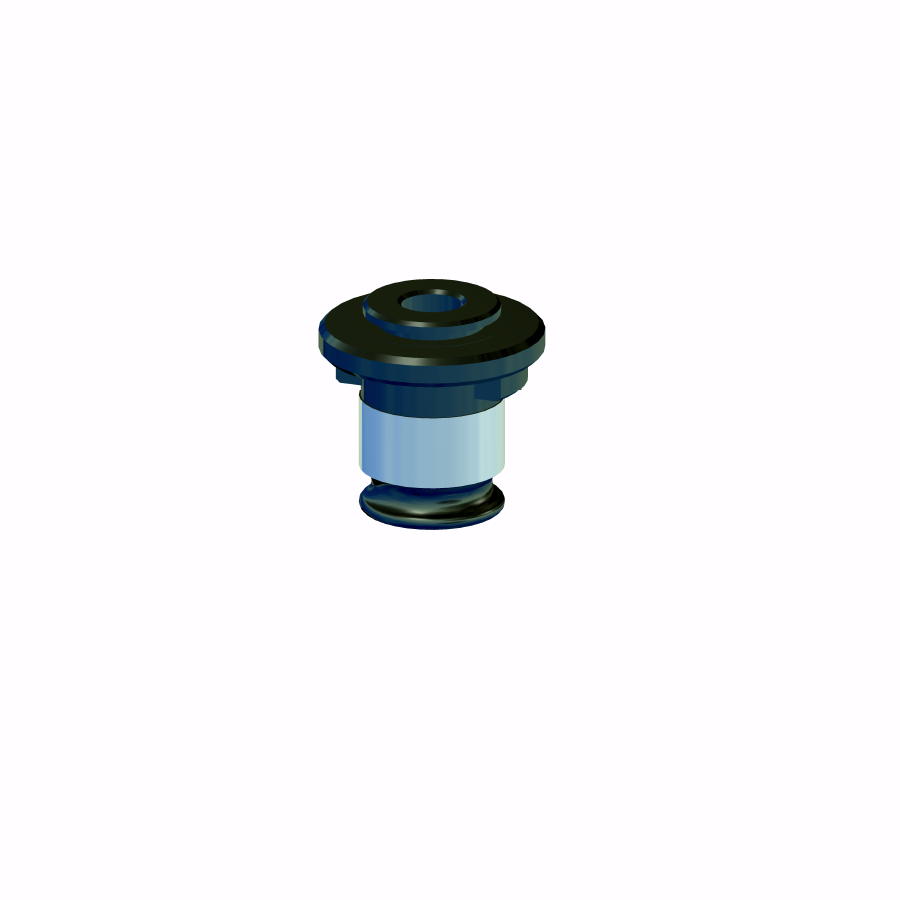 Insert à changement rapide pour la fixation d'outils de filetage en taille 0 (pour Tauro 25)