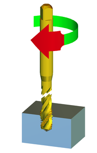 Évaluation du processus et évaluation de la qualité Taurox Machine à tarauder - Rupture de l'outil, profondeur de perçage insuffisante Outil de filetage - Rupture de l'outil, profondeur de perçage insuffisante