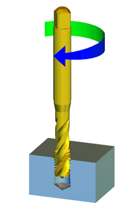 Évaluation du processus et évaluation de la qualité Taurox Machine à tarauder - Outil de filetage - trou conique