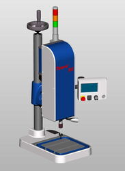 Colonne de signalisation pour l'évaluation de la qualité sur l'unité d'entraînement de la machine à fileter Tauro